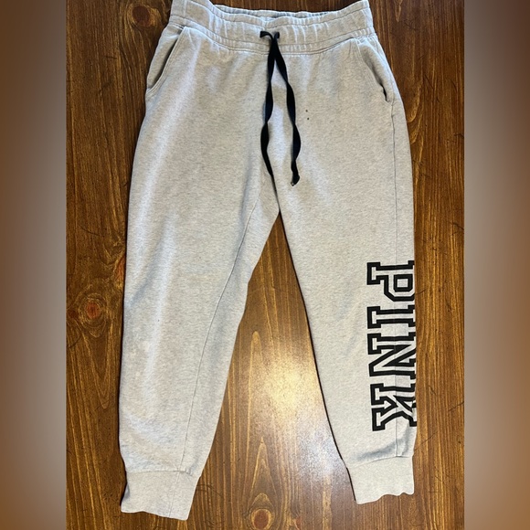 2 Victoria’s Secret Pink Jogger Pants - Picture 8 of 10